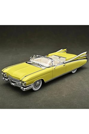 1959 Cadillac Eldorado Biarritz Convertible Diecast Model Araba Cadillac Eldorado Model Araba SARI