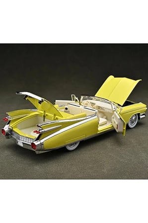 1959 Cadillac Eldorado Biarritz Convertible Diecast Model Araba Cadillac Eldorado Model Araba SARI