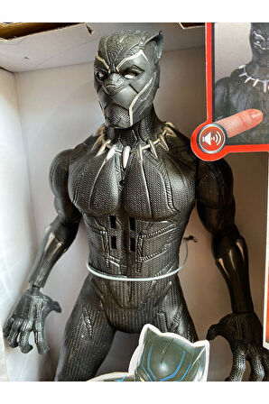 AVENGERS Kara Panter-black Panter Sesli 30 Cm Figür Oyuncak OYUNCAK BLACK PANTER FİGÜR