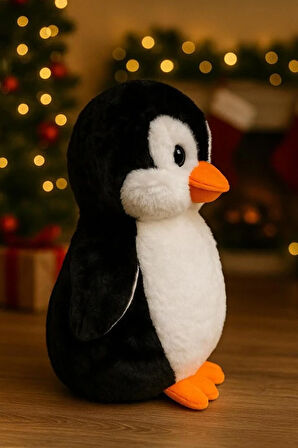 Pingu 40CM Uyku Arkadasi Ve Sevimli Penguen Pelus Oyuncak İçi Dolgulu LÜKS KALİTE