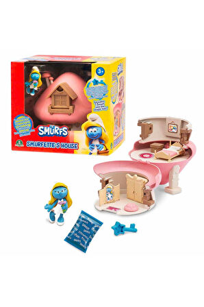 Şirinler Evi Oyun Seti Oyuncak Şirine Ve Mantar Evi The Smurfs Figür Ve Evi