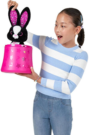 Sesli Elektronik Sihirli Tavşan Peluş Pets Alive Magic Bunnies 30 Cm Sihirli Oyuncaklar