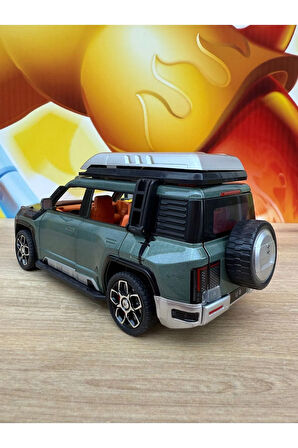 1:24 BYD Yangwang U8 Diecast Model Araba Sesli Işıklı Açılan Kapılar BYD Model Araba