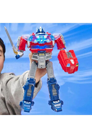 Transformers Optimus Prime F9209 PİLLİ SESLİ IŞIKLI  TRANSFORMERS DÖNÜŞEBİLEN ROBOT