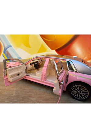 1:24 Rolls Royce Sweptail Diecast Model Araba Işıklı Ve Sesli Metal Rolls Royce Açılabilir Kapılar