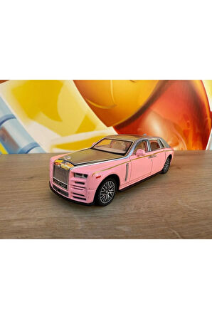 1:24 Rolls Royce Sweptail Diecast Model Araba Işıklı Ve Sesli Metal Rolls Royce Açılabilir Kapılar