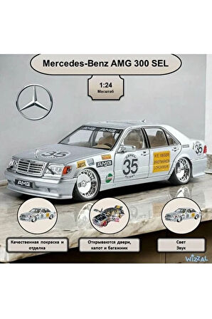 Mercedes Benz AMG 300 SEL Modifiyeli Eski Model Klasik Mercedes Araba 320 SEL