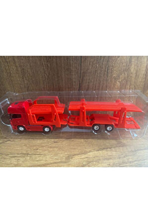 SCANİA METAL TIR V8 R730 İKİ KATLI ARABA TAŞIYICI SCANİA TIR DİECAST METAL OYUNCAK TIR