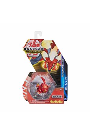 Bakugan Legends Platinum Serisi - Blitz Fox Oyuncak Bakugan Figür Blıtz Fox Bakugan Nostalji Figür