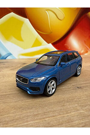 2015 Model Volvo XC90 Jip Araba Diecast Model Oyuncak Araba Volvo XC90 Çekbırak Ön Kapılar Açılır