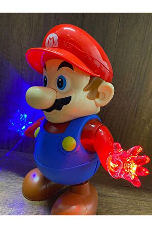 Oyuncak Dans Eden Süpermario Figür Oyuncak Işıklı Sesli Dans Eden Super Mario Figür