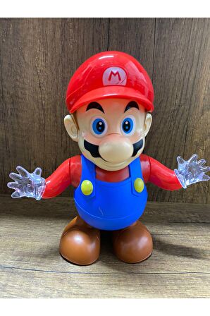 Oyuncak Dans Eden Süpermario Figür Oyuncak Işıklı Sesli Dans Eden Super Mario Figür