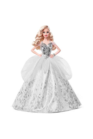 Barbie 2021 Mutlu Yıllar Bebeği GXL18 MUTLU YILLAR BEBEĞİ YENİ YIL BEBEĞİ NOEL BEBEĞİ SARIŞIN