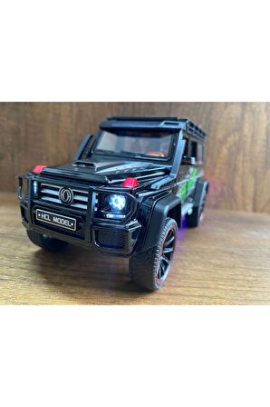 MERCEDES G65 JİP OFF ROAD ARAZİ ARABASI MERCEDES DUMAN ÇIKARTIR MERCEDES G65 DİECAST ARABA