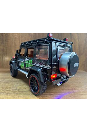 MERCEDES G65 JİP OFF ROAD ARAZİ ARABASI MERCEDES DUMAN ÇIKARTIR MERCEDES G65 DİECAST ARABA