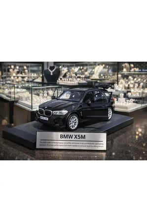 Bmw X5 Diecast Model Araba Jip 1:32 Ölçek Model Araba Kapı Bagaj Kaput Açılır