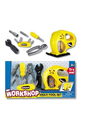 Oyuncak Tamir Seti My Workshop Pilli Sesli Tamir Seti 7 Parça Oyuncak Tamir Seti Eğitici Oyuncak