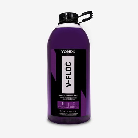 Vonixx V-Floc pH Nötr Oto Yıkama Şampuanı – Yüksek Kayganlık & Parlaklık - 240 ML