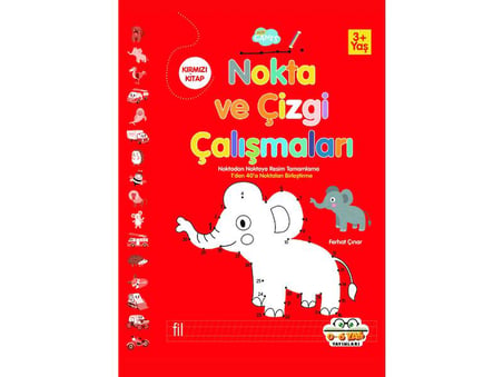 3-6 Yaşa Uygun Nokta ve Çizgi Çalışmaları Seti - 4 Kitap