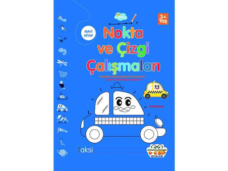 3-6 Yaşa Uygun Nokta ve Çizgi Çalışmaları Seti - 4 Kitap