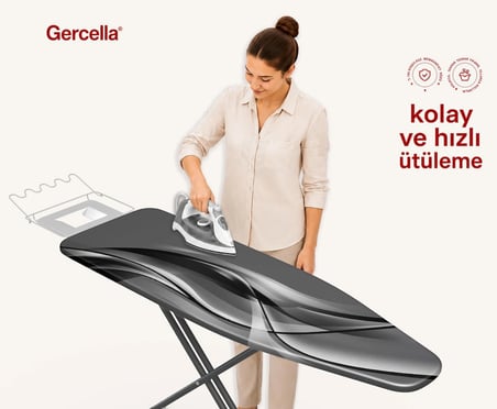 (HEDİYELİ) PRO LİNEA ÜTÜ MASASI KILIFI BEZİ ÖRTÜSÜ