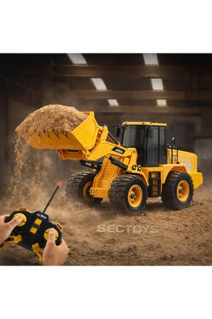 Uzaktan Kumandalı Full Fonksiyon Şarjlı Işıklı Kepçe Kumandalı Dozer Kepçe Model Kazıcı Kepçe
