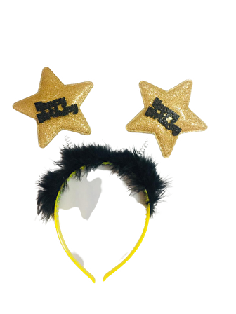 TAÇ HAPPY BİRTHDAY YILDIZ GOLD