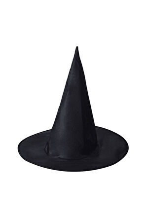 Halloween Siyah Cadı Şapkası