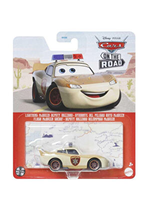 Disney Cars Lightning McQueen Deputy Hazzard HKY55