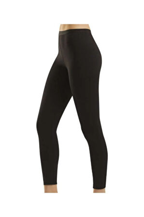 Termal Kadın Tayt Siyah Likralı Içlik Belisa Iç Giyim