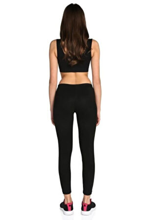 Kadın Siyah Kışlık Içlik Termal Tayt