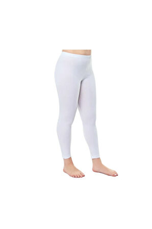 Kadın Pamuklu Uzun Tayt-4000