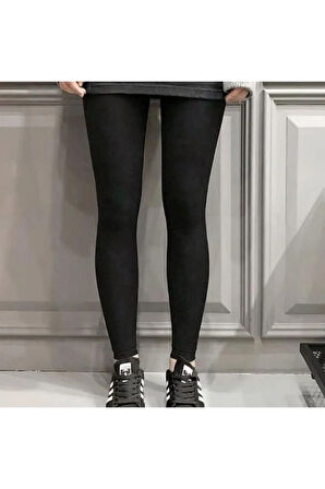 Kadın Siyah Korse Tayt 1 Beden