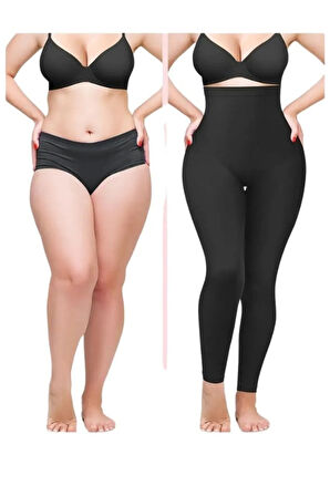 Lazer Kesim-hayalet Korse 2 Beden Incelten Yüksek Bel Korseli Tayt