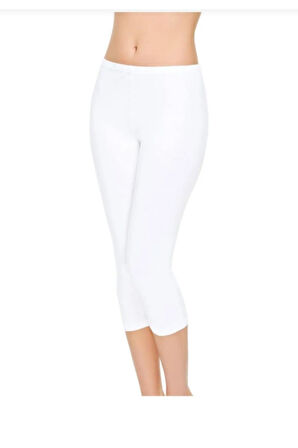 2102 Modal Elastan Kapri Tayt Tekli