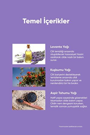 Lavanta İçeren Hassas Ciltlere Uygun Makyaj Temizleme Yağı A'PIEU Lavender Cleansing Oil Sensitive