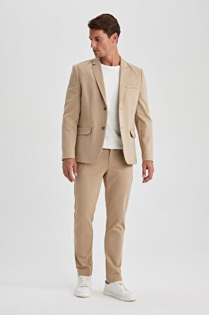 DeFacto Modern Fit Blazer Ceket B0122AX23AUBG193