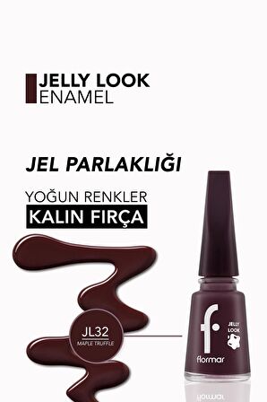 Flormar Jelly Look Maple Truffle 32 Oje