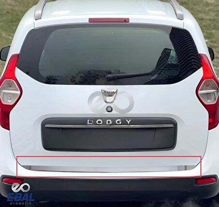 Dacia Lodgy Krom Bagaj Alt Çıtası  2012 Üzeri P.Çelik