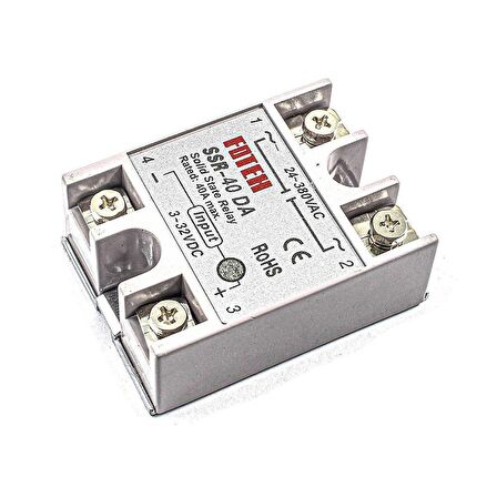 SSR-40DA 40A Sıcaklık Kontrollü Solid State Röle