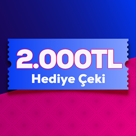 Pazarama Hediye Çeki 2000 TL