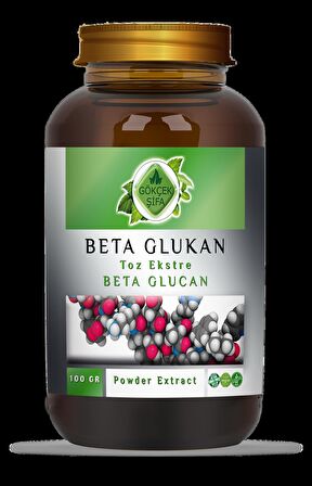 Beta Glukan Toz Ekstresi 100 gr Cam Kavanoz