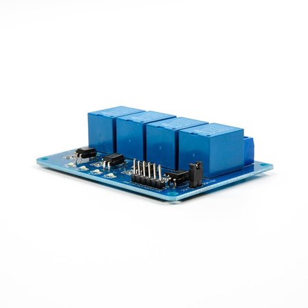 12V 4 Kanallı Kırmızı Işıklı Röle