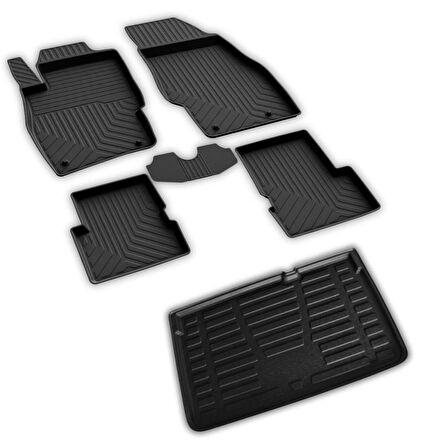 Opel Corsa D Ferrous 4D Paspas  ve  3D Bagaj Havuzu 2007 2014