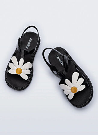 Siyah Kız Çocuk Sandalet