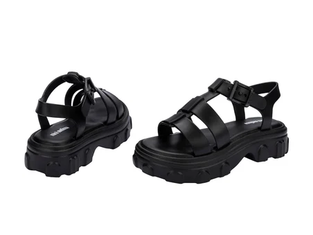 Mini Melissa Ella Infantil Preto Kız Çocuk Sandalet Siyah 36442