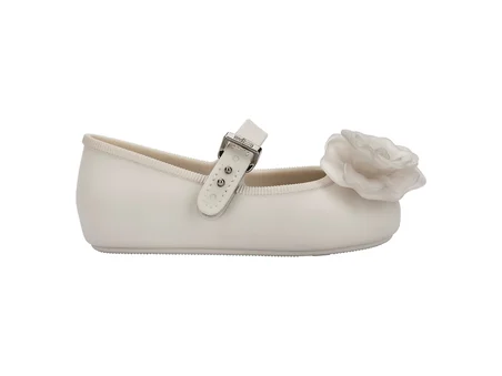 Mini Melissa Soft Ballerina Petals BB Kız Çocuk Babet Bej 37823