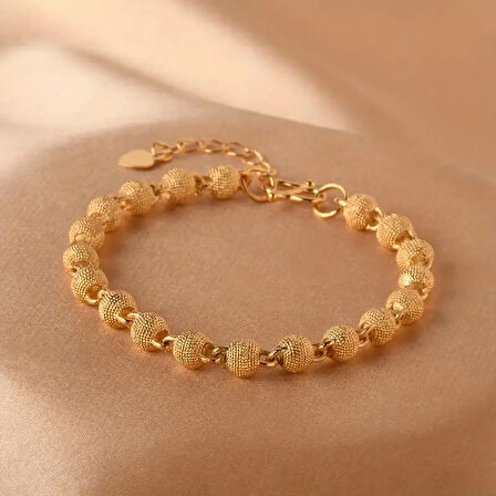 18 Ayar Altın Kaplama Zarif Bakır Tasarım – Günlük ve Hediye Kullanım İçin Nostaljik Aksesuar