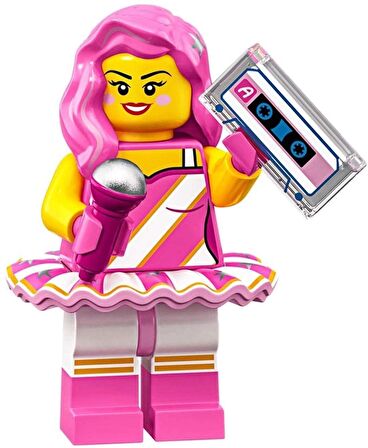 Lego Minifigür - Lego Movie 2 - 71023 - Candy Rapper