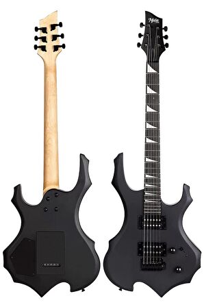 Midex Force-AMP50 Üst Seviye 50 Watt Amfili Elektro Gitar H-H Profesyonel Full Set Aksesuarlı